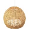 Lampe de plafond en rotin - Lampe suspendue stile Boho Bali - Paon image 7