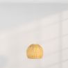 Lampe de plafond en rotin - Lampe suspendue stile Boho Bali - Paon image 7