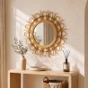 Miroir Mural - Design Rond Boho Bali (60 cm) - Miu image 7