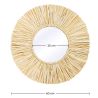 Miroir Mural - Design Rond Boho Bali (60 cm) - Grel image 7