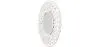 Miroir Mural - Design Rond Blanc Boho Bali (60 cm) - Lenai image 7