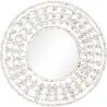 Miroir Mural - Design Rond Blanc Boho Bali (60 cm) - Lenai image 7
