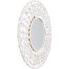 Miroir Mural - Design Rond Blanc Boho Bali (60 cm) - Lenai image 7