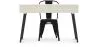 Bureau en Bois - Design Scandinave - Beckett + Chaise de Salle à Manger - Stylix image 7