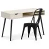 Bureau en Bois - Design Scandinave - Beckett + Chaise de Salle à Manger - Stylix image 7