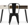 Bureau en Bois - Design Scandinave - Beckett + Chaise de Salle à Manger - Stylix image 7
