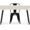 Bureau en Bois - Design Scandinave - Beckett + Chaise de Salle à Manger - Stylix image 7