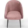 Fauteuil design - Revêtu de velours - Wasda image 7