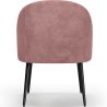 Fauteuil design - Revêtu de velours - Wasda image 7