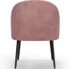 Fauteuil design - Revêtu de velours - Wasda image 7