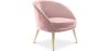 Fauteuil design - Revêtu de velours - Pimba image 7