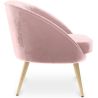 Fauteuil design - Revêtu de velours - Pimba image 7