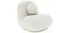 Fauteuil tapissé en tissu bouclé - Larry image 7