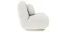 Fauteuil tapissé en tissu bouclé - Larry image 7