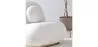 Fauteuil tapissé en tissu bouclé - Larry image 7