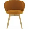 Fauteuil design - tapissé en velours - Yuna image 7