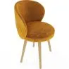 Fauteuil design - tapissé en velours - Yuna image 7