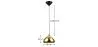 Lampe de plafond design - Lampe suspendue en métal chromé - 18 cm - Nullify image 7