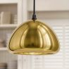 Lampe de plafond design - Lampe suspendue en métal chromé - 18 cm - Nullify image 7