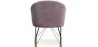 Fauteuil à Bascule avec Accoudoirs - Revêtu en Velours - Freia image 7
