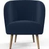 Fauteuil design - Revêtu de velours - Krenda image 7