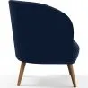 Fauteuil design - Revêtu de velours - Krenda image 7