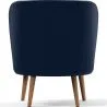 Fauteuil design - Revêtu de velours - Krenda image 7