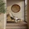 Fauteuil avec Repose-Pieds - Revêtement en Lin - Huda image 7