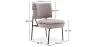Fauteuil tapissé en velours - Jerna image 7