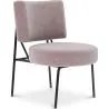 Fauteuil tapissé en velours - Jerna image 7