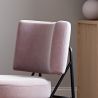 Fauteuil tapissé en velours - Jerna image 7