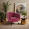  Fauteuil avec Accoudoirs - Revêtu de Velours - Nuba image 7
