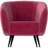  Fauteuil avec Accoudoirs - Revêtu de Velours - Nuba image 7