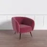  Fauteuil avec Accoudoirs - Revêtu de Velours - Nuba image 7
