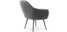 Fauteuil avec Accoudoirs - Revêtu de Velours - Eila image 7