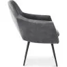 Fauteuil avec Accoudoirs - Revêtu de Velours - Eila image 7