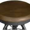Tabouret Rond - Design Vintage - Industriel - Uri image 7