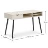 Bureau en bois Design style scandinave Beckett + Premium Chaise Denisse avec coussin de style scandinave  image 7
