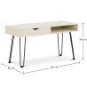Ensemble de Bureau en Bois - Design Scandinave - Andor + Chaise de Salle à Manger - Design Scandinave - Denisse image 7