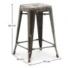 Tabouret de bar - Design industriel - 60cm - Nouvelle édition - Stylix image 7