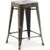 Tabouret de bar - Design industriel - 60cm - Nouvelle édition - Stylix image 7
