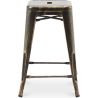 Tabouret de bar - Design industriel - 60cm - Nouvelle édition - Stylix image 7