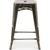 Tabouret de bar - Design industriel - 60cm - Nouvelle édition - Stylix image 7