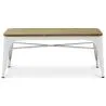 Banc - Design Industriel - Bois et Métal - Stylix image 7