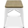 Banc - Design Industriel - Bois et Métal - Stylix image 7