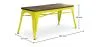 Banc Design Industriel - Bois et Métal - Stylix image 7