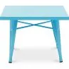 Table pour enfants - Design industriel - Métal - 60cm - Nouvelle édition - Stylix image 7