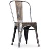 Chaise de salle à manger - Design industriel - Acier - Nouvelle édition - Stylix image 7