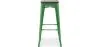 Tabouret de bar - Design industriel - Bois et acier - 76 cm - New Edition- Stylix image 7