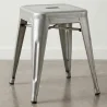 Tabouret Design Industriel - 45cm - Nouvelle Édition - Stylix image 7